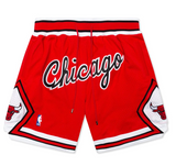 Mitchell & Ness x Just Don Chicago Bulls Shorts - RED