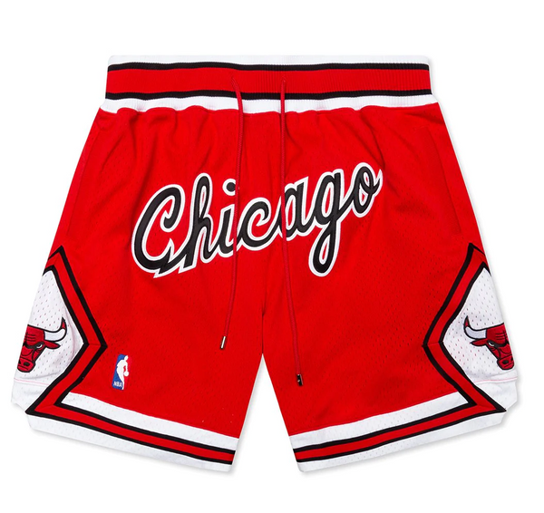 Mitchell & Ness x Just Don Chicago Bulls Shorts - RED