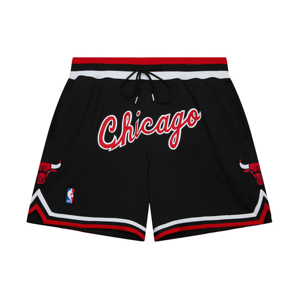 Mitchell & Ness x Just Don Chicago Bulls 7" Shorts - Black