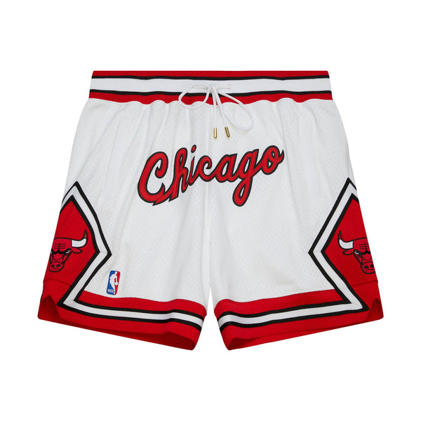 Mitchell & Ness x Just Don Chicago Bulls 7" Shorts - White