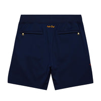 Mitchell & Ness x Just Don Golden State Warriors 7" Shorts - Navy