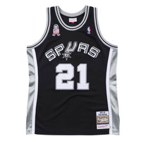 Mitchell & Ness Tim Duncan San Antonio Spurs 2002-03 Authentic Jersey - Black