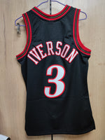 Mitchell & Ness Allen Iverson Philadelphia 76ers 1997-98 Swingman Jersey - Black