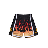 Mitchell & Ness Los Angeles Lakers Swingman Shorts - Flames