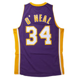 Mitchell & Ness Shaquille O'Neal Los Angeles Lakers 1999-00 Swingman Jersey - Purple