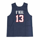 Mitchell and Ness Shaquille O'Neal Team USA 1996 Authentic Reversible Practice Jersey - DreamTeam 3