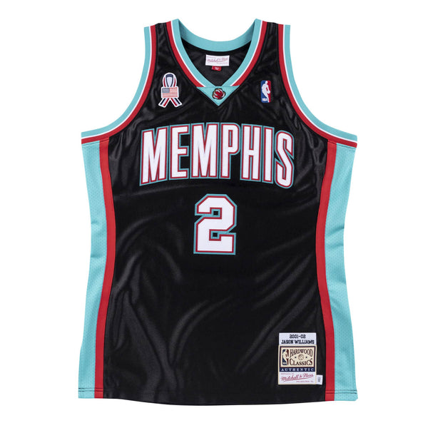 Mitchell & Ness Jason Williams Memphis Grizzlies 2001-02 Authentic Jersey - Black