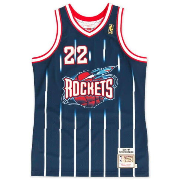Mitchell & Ness Clyde Drexler 1996-97 Houston Rockets Authentic Jersey