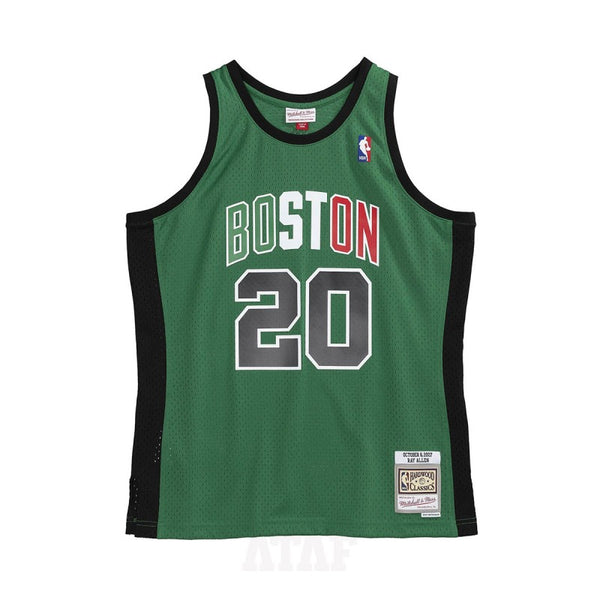Mitchell & Ness Boston Celtics Ray Allen 2007-08 Italy Game Swingman Jersey