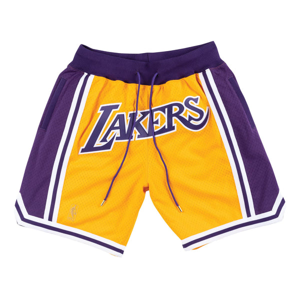 Mitchell & Ness x Just Don Lakers Shorts - Gold