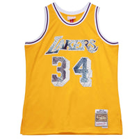 Mitchell & Ness 75tth Shaquille O'Neal Los Angeles Lakers 1996-97 Swingman Jersey - Gold