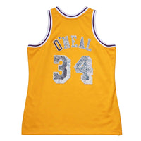 Mitchell & Ness 75tth Shaquille O'Neal Los Angeles Lakers 1996-97 Swingman Jersey - Gold