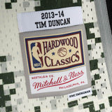 Mitchell & Ness Tim Duncan San Antonio Spurs Alternate 2013-14 Jersey Swingman Jersey - Camo