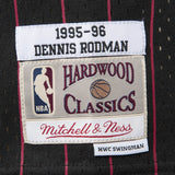 Mitchell & Ness Dennis Rodman Chicago Bulls 1995-96 Swingman Jersey - Black
