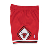 Mitchell & Ness Chicago Bulls Road 1997-98 Swingman Shorts - Red