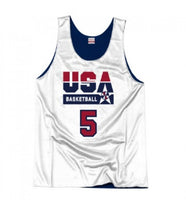 Mitchell and Ness David Robinson  Team USA 1992 Authentic Reversible Practice Jersey - DreamTeam 1